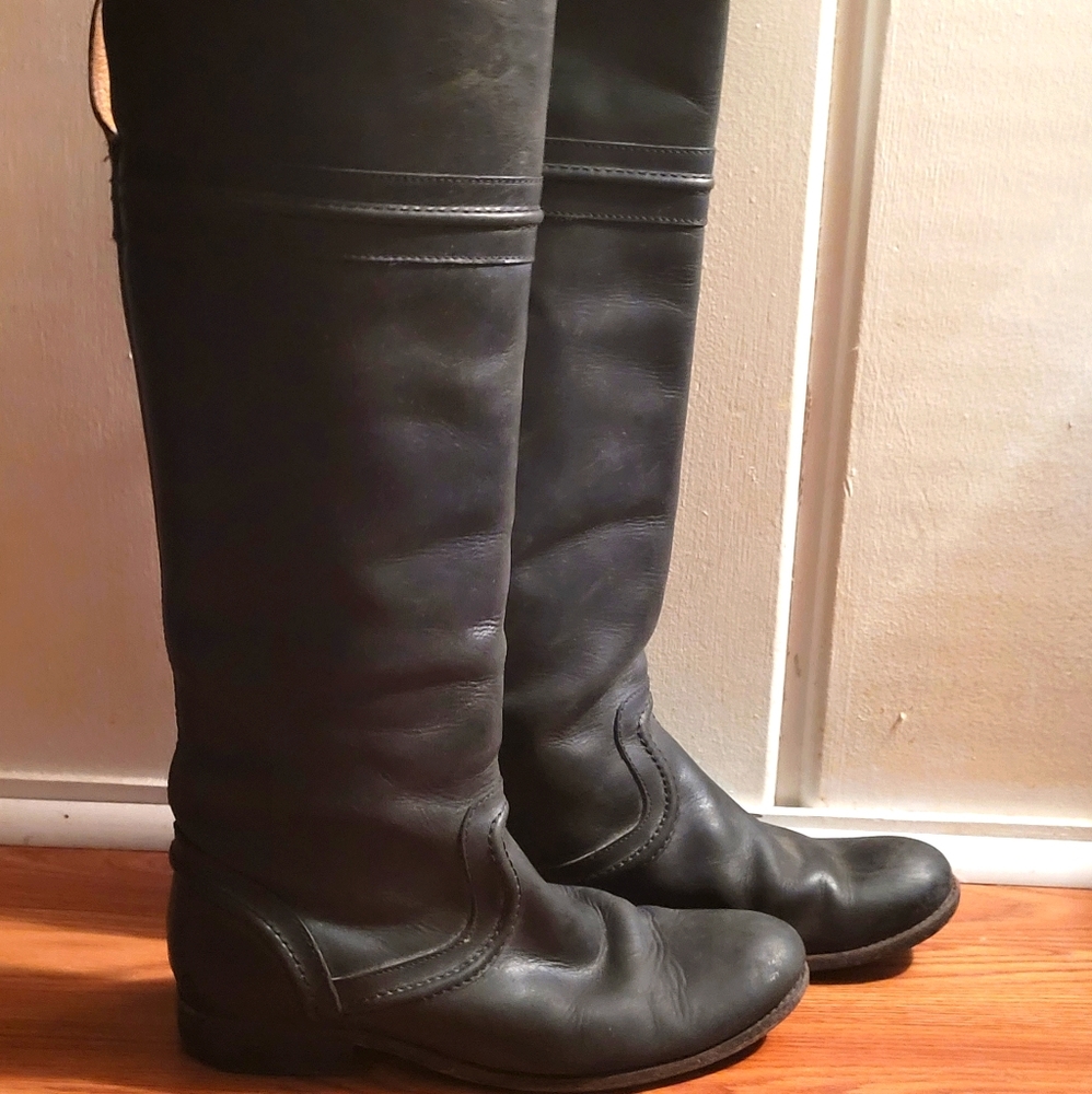 FRYE Melissa Trapunto Knee-High Boot